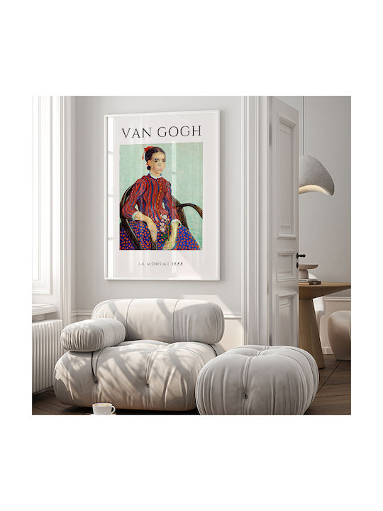 Poster Van Gogh La Mousme Art231 21cm X 30cm White Frame Pvc
