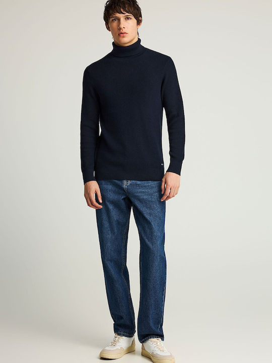 Long Sleeve Navy Blue Sweater
