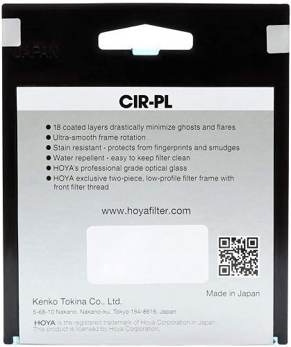 Hoya Fusion One CPL Lens Filter Diameter 49mm with HMC Coating (Multi-Coated) for Camera Lenses