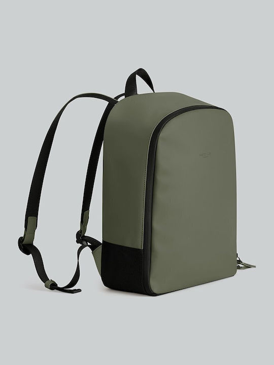 Gaston Luga Τσάντα Πλάτης για Laptop 14" σε Πράσινο χρώμα DSDLBP14OL