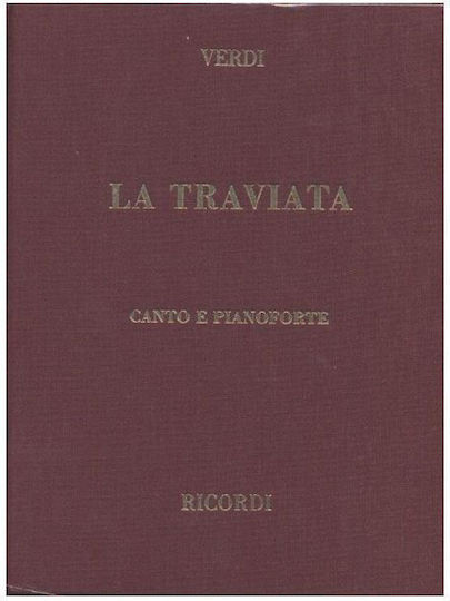 Ricordi Verdi - La Traviata Sheet Music for Voice / Piano