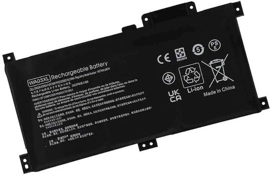 Laptop Battery for HP Pavilion X360 15-br002ds X360 15-br033nr X360 15-br052od WA03XL WA03048XL 916812-855 11.4V 48Wh 4000mAh OEM Code 1-BAT0335