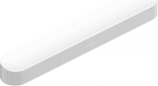 Sonos Σετ Ηχείων Home Cinema 5.1 Premium Entertainment Set Ενσωματωμένο WiFi Dolby Atmos White με Ασύρματα Ηχεία Beam Gen2 + Sub 4