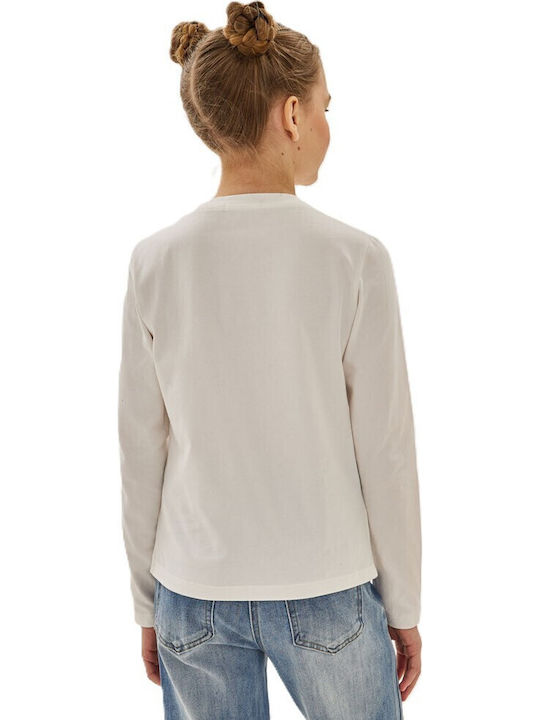 Kinderhemd Langarm Ecru