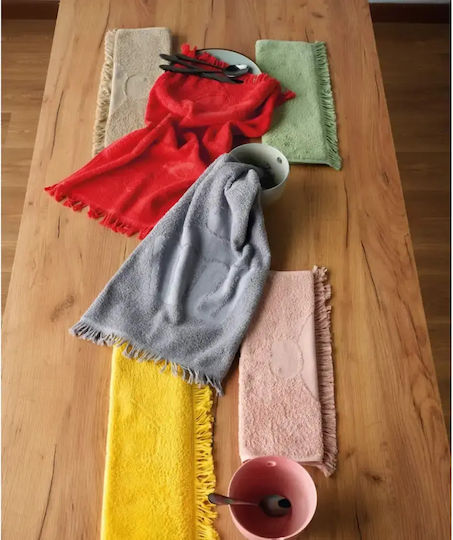 Kentia Vetro Prosop din 100% Bumbac în Culoarea Gri 40x60cm Kentia Vetro Prosop din 100% Bumbac în Culoarea Gri 40x60cm