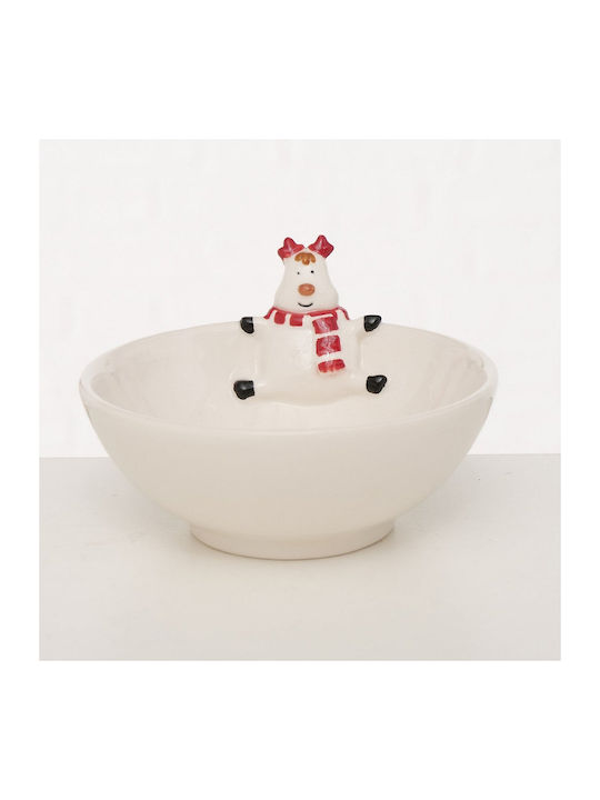 Artekko Bowl With Snowman Artekko Bowl With Snowman