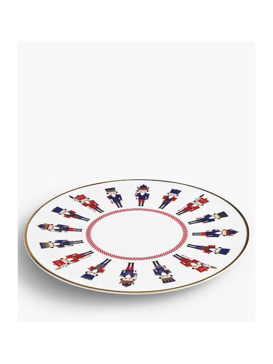 Ionia Ornament de masă de Crăciun Platou De porțelan D32cm.