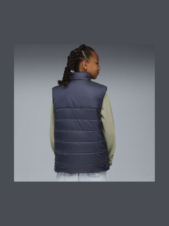 Kids' Sports Jacket Sleeveless Navy Blue