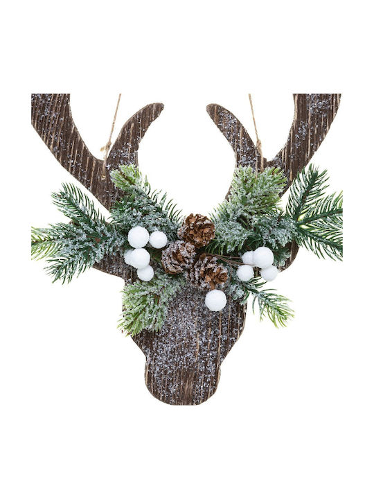 Fééric Lights and Christmas Fééric Lights Christmas Hanging Decoration Reindeer Pattern Christmas Ornament 34 Cm 14074803 3560238390986