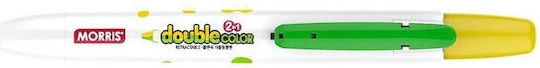 Morris Textmarker Yellow & Green #mrc-106yg