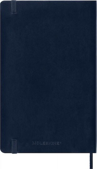 Moleskine Classic Collection Notebook 192 Sheets Square Blue