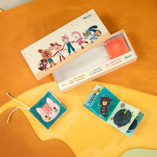 Lilliputiens Activity Book made of Fabric