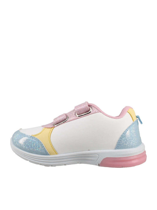 Παιδικά Sneakers με Σκρατς & Φωτάκια Πολύχρωμα