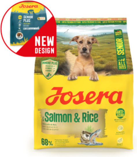 Josera Plus 12.5kg Trockenfutter für ältere Hunde mit Lachs, Reis und Geflügel