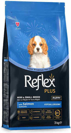 Reflex Plus Ξηρά Τροφή Σκύλου Mini Small Breed Puppy Dog Salmon 3kg
