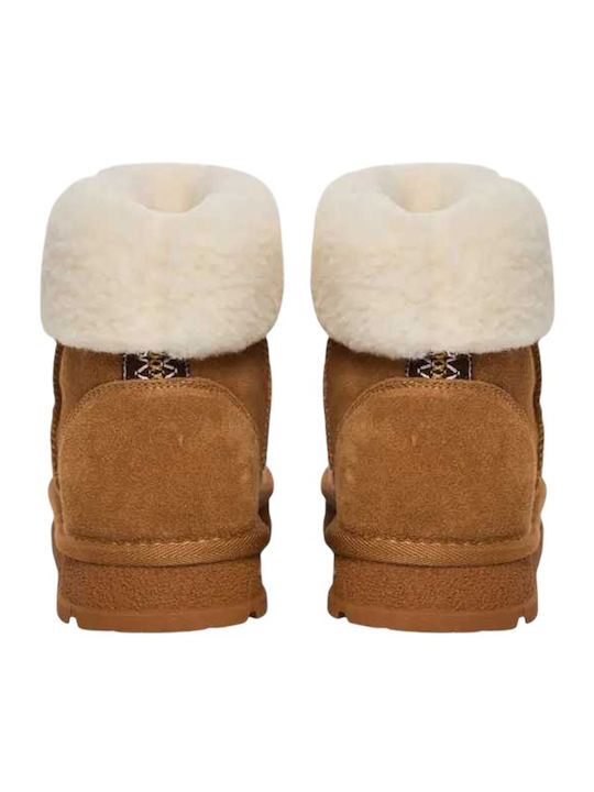 Stiefeletten Damen Braun