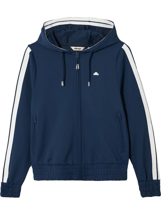Saincome Women's Sweatshirt Jacket Blue