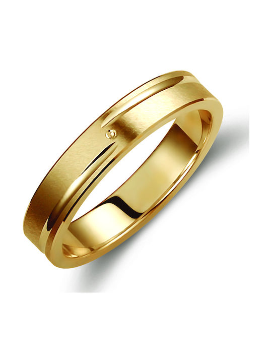 Valauro – Gold Wedding Rings 9K Thickness 4.00mm