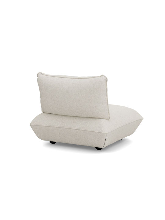 Πουφ Πολυθρόνα Αδιάβροχη Sumo Beige 108x108x90cm