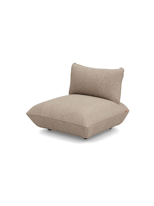 Πουφ Καναπές Sumo Brown 108x108x90cm