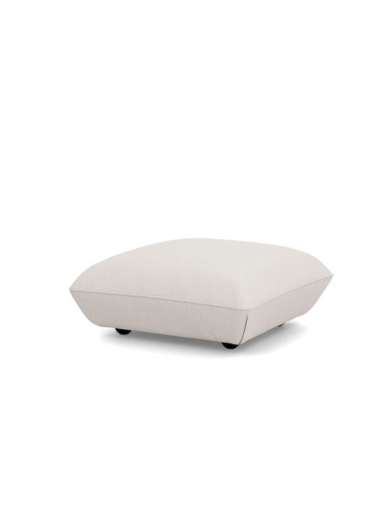Bean Bag Chair Sumo Stool Creme 108x108x44cm