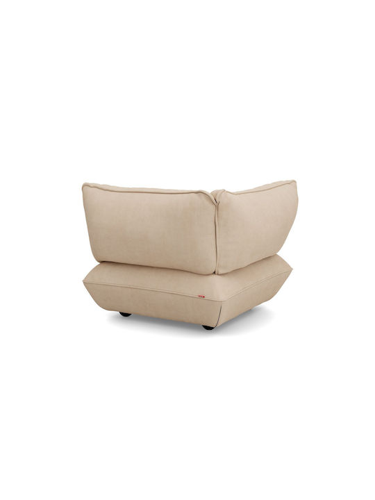 Πουφ Sessel Sumo Beige 108x108x90cm