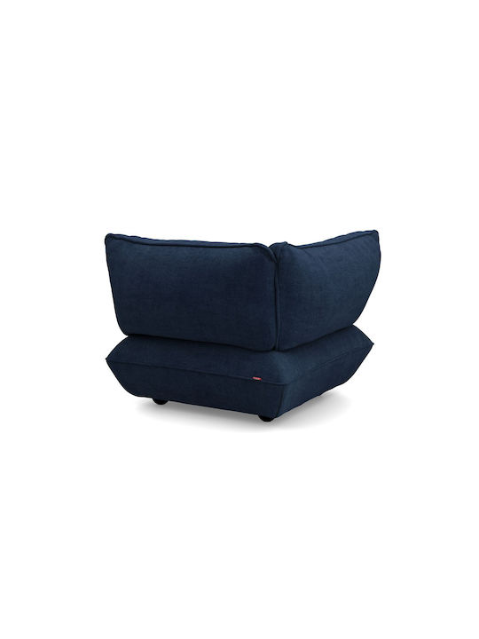 Πуф Кресло Sumo Deep Blue 108x108x90см