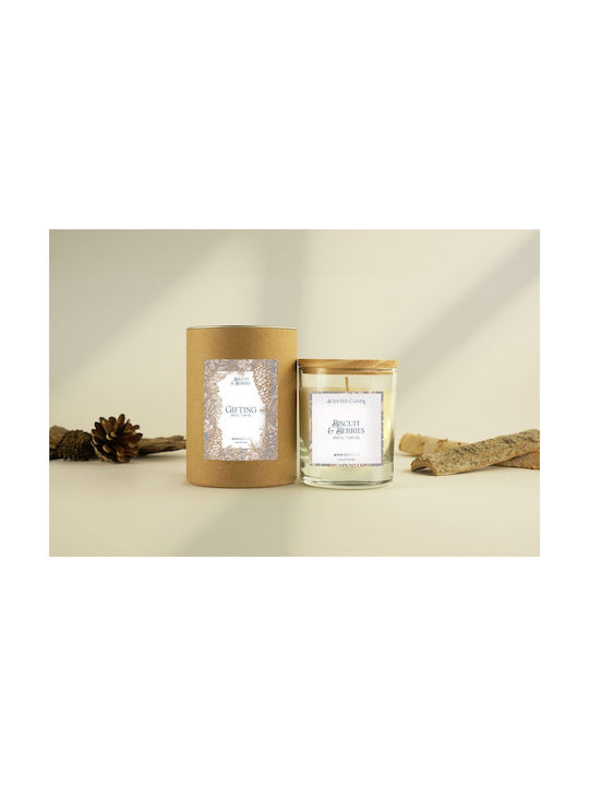 Ambientair Lumânare Aromatică Borcan cu Miros Biscuiți și Fructe de Pădure 200gr