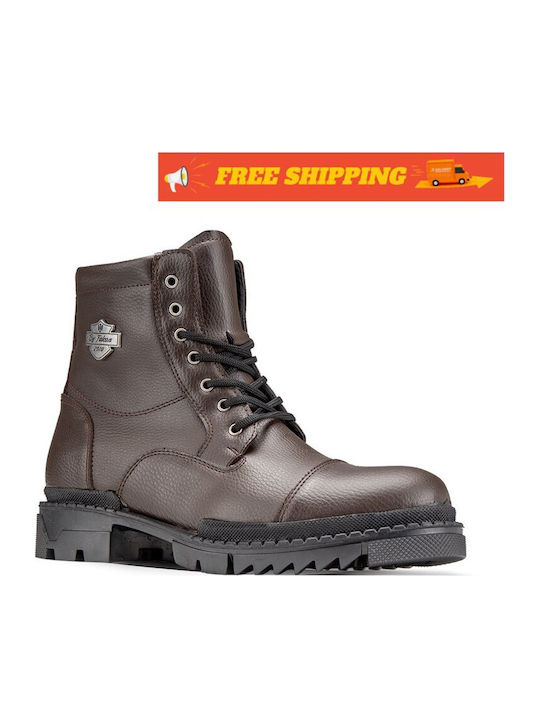 Piele Negru Ghete barbati