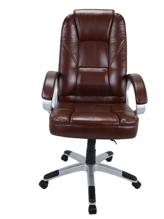 Dream House Executive Office Chair with Brown Recline