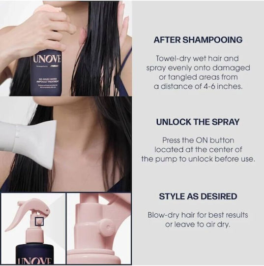 Unove Water Ampoule Hair Mask 200ml