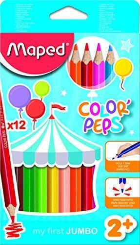 Maped Color'Peps Maxi Ξυλομπογιές Σετ 12 χρώματα