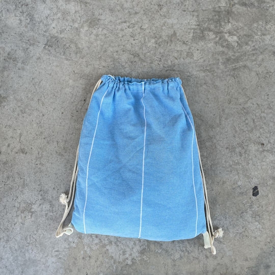 Pestemal Beach Towel Cotton Blue 180x100cm.