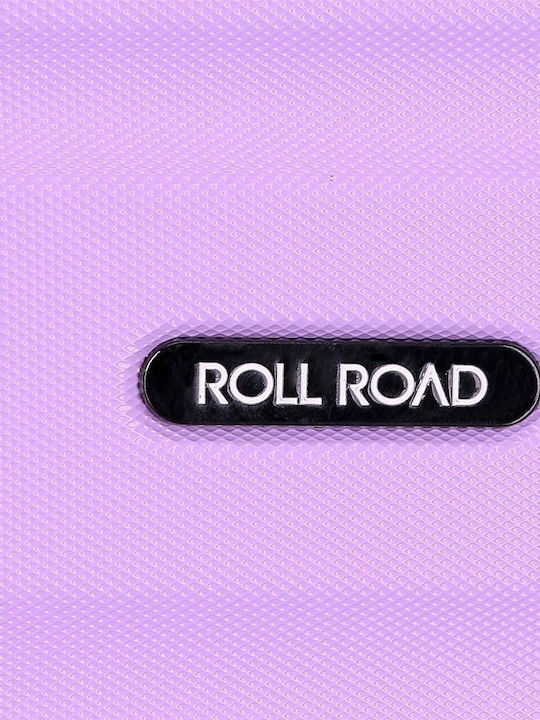 Roll Road Flex Βαλίτσα Ταξιδίου Καμπίνας Malva με 2 Ρόδες Ύψους 44εκ.