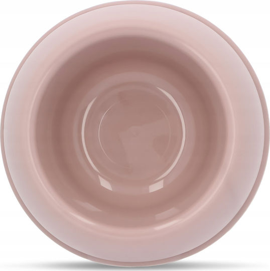 Barry King Plastic Bowl Food for Dog 1.3lt 24.5cm in Beige Color