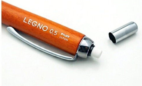 Pilot Legno Natural Wood Brown 0,5mm Mechanical Pencil Hle-1sk-bn 4902505546389