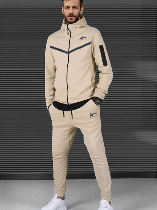 Trainingsanzug Beige