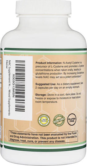 Double Wood Acetyl L-Carnitine 1000mg 210 caps