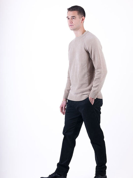 Trousers Chino in Slim Fit Black