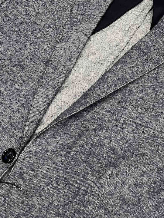 Men's Suit Jacket Slim Fit Blue