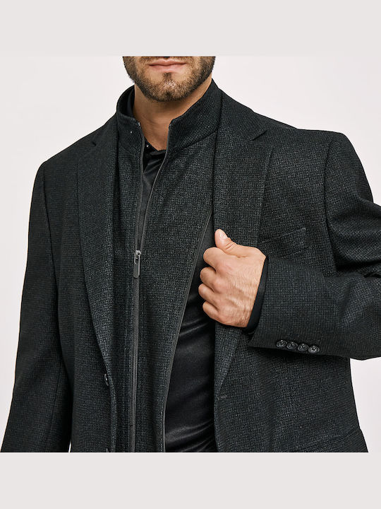 Winter Herrenanzugsjacke Gray