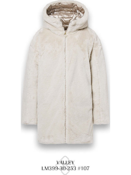 Women's Lifestyle Jacket Double Sided for Winter Gold