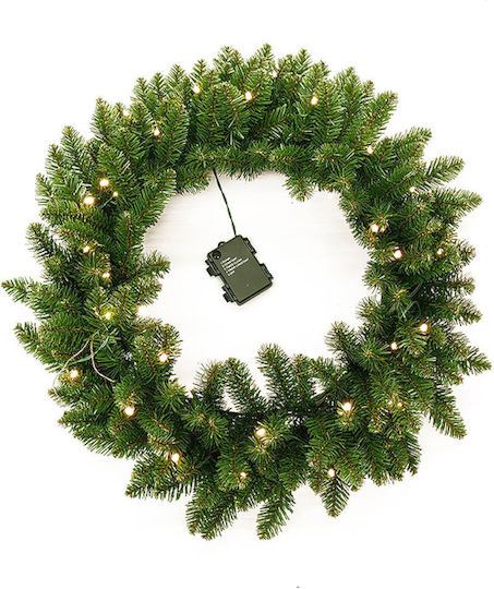 ArteLibre Weihnachtliche Girlande Beleuchtet Plastik 60x60cm 1Stück