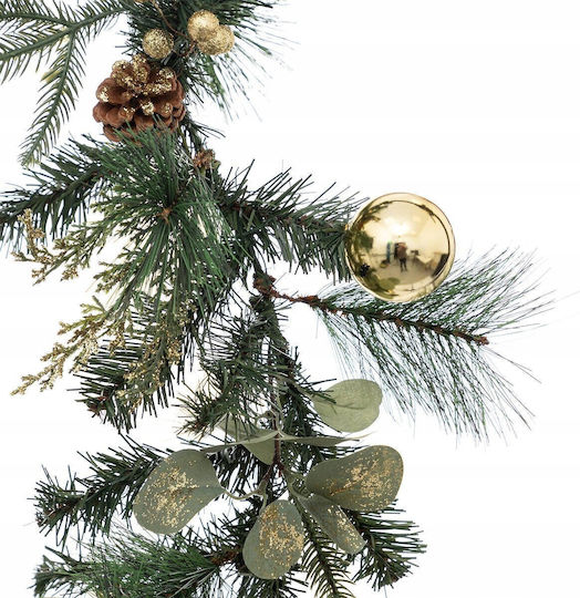 Atmosphera Christmas Garland As Nature Eucalyptus Decorated Plastic Green 200x20cm