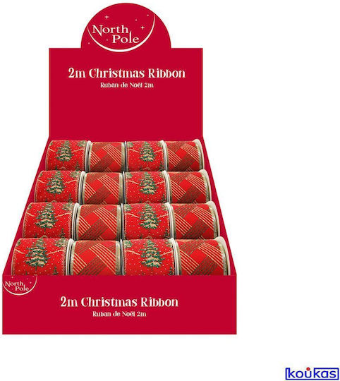 Claire Fontaine Christmas Ribbon Gold 1pc