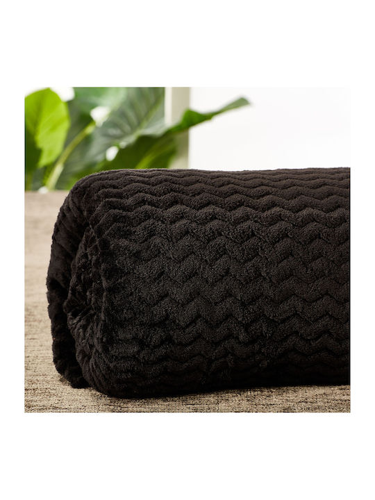 Whitegg Aw2026 Decke Fleece Einzeln 160x220cm Olive