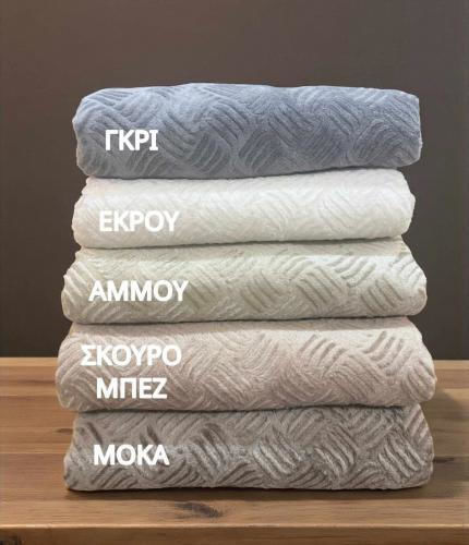 Linea Home Rafles Διθέσιου Καναπέ Π180xΜ240cm Σκουρο Μπεζ