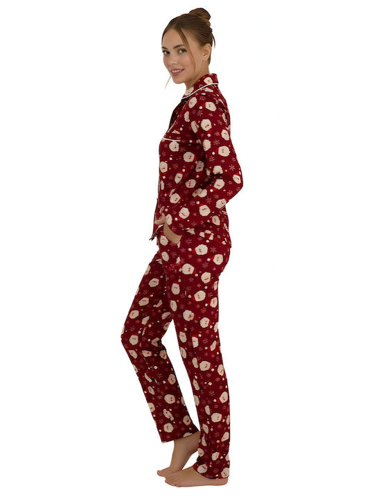 Boyraz Winter Damen Pyjama-Set