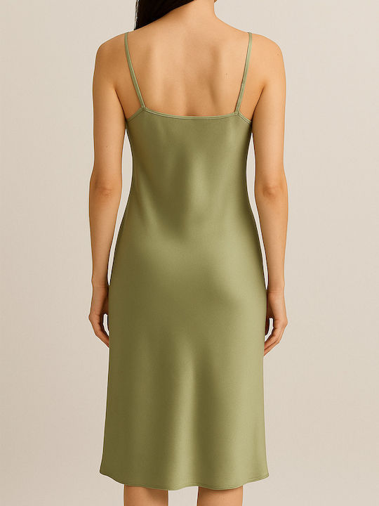 Pen-ky Winter Women's Nightdress Olive