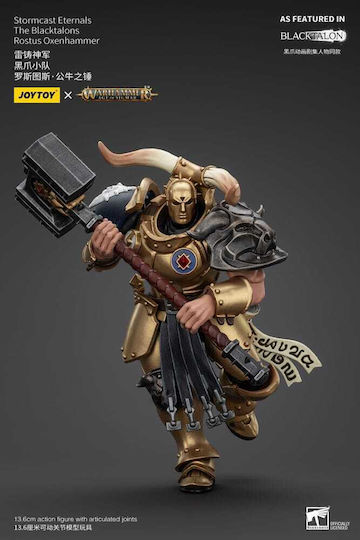 Stormcast Eternals Blacktalons Rostus Oxen Hammer 20cm
